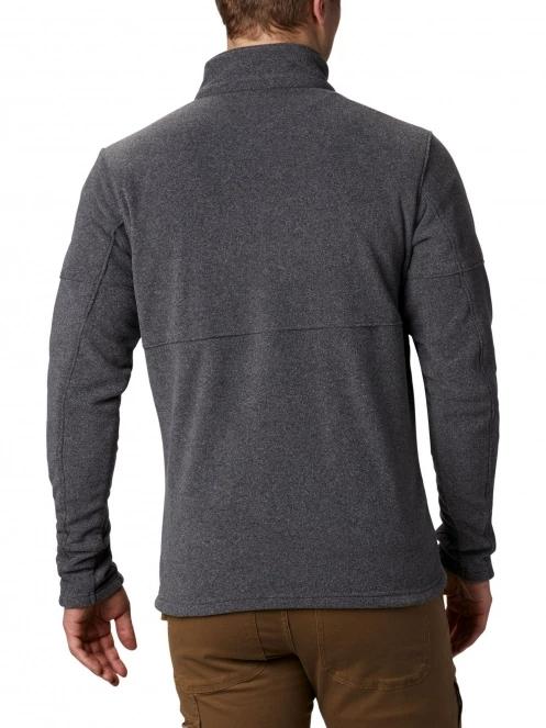 pulover polar pt. barbati Columbia Basin Trail III Full Zip gri 4