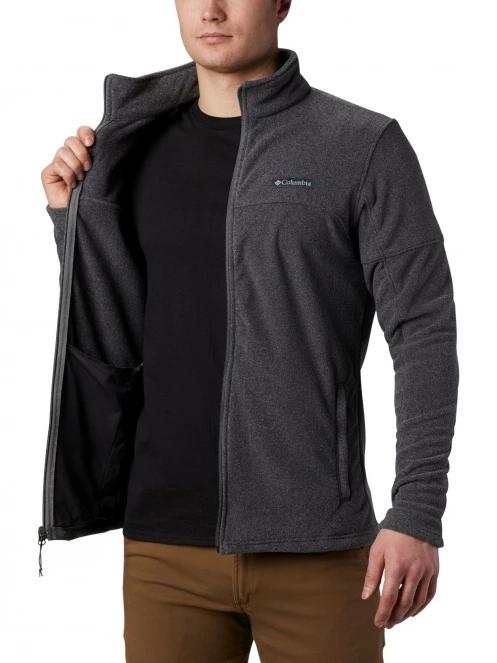 pulover polar pt. barbati Columbia Basin Trail III Full Zip gri 5