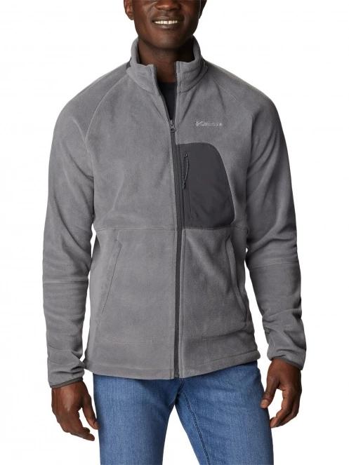 pulover polar pt. barbati Columbia Rapid Expedition Full Zip Fleece gri 2