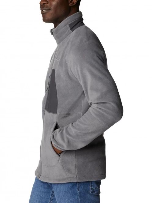 pulover polar pt. barbati Columbia Rapid Expedition Full Zip Fleece gri 3
