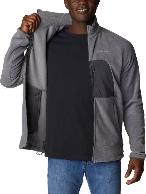 pulover polar pt. barbati Columbia Rapid Expedition Full Zip Fleece gri 6