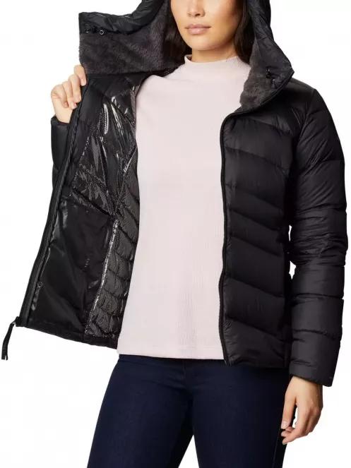 jacheta de puf pt. femei Columbia Autumn Park Down Hooded Jacket negru 5