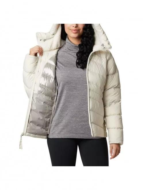jacheta de puf pt. femei Columbia Autumn Park Down Hooded Jacket alb 5
