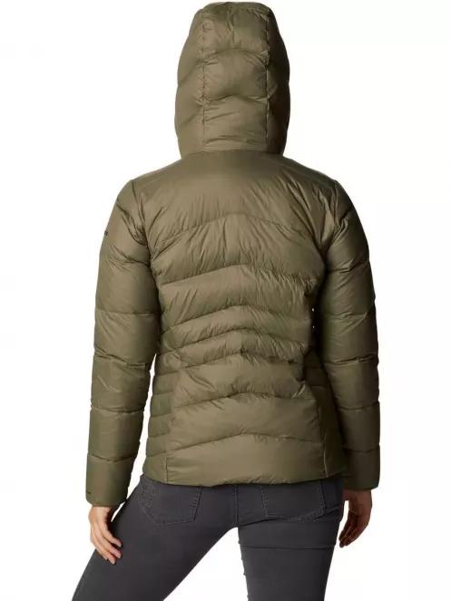 jacheta de puf pt. femei Columbia Autumn Park Down Hooded Jacket verde 3