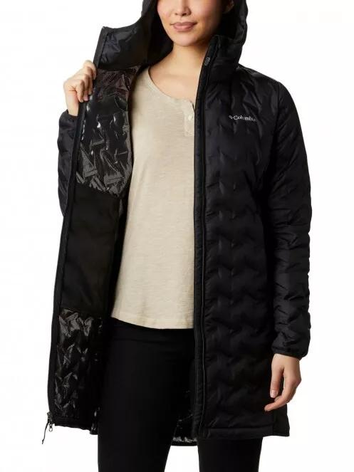 jacheta de puf pt. femei Columbia Delta Ridge Long Down Jacket negru 5
