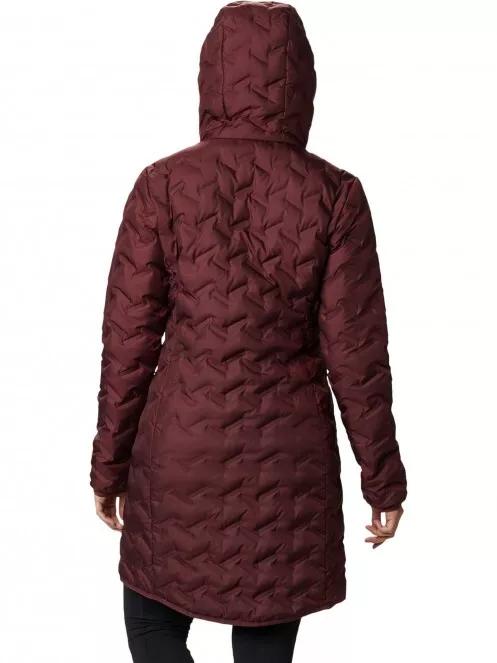 jacheta de puf pt. femei Columbia Delta Ridge Long Down Jacket violet 3