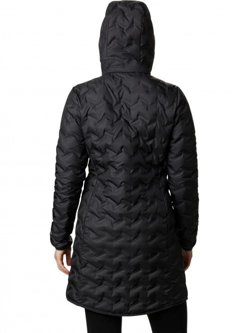 jacheta de puf pt. femei Columbia Delta Ridge Long Down Jacket negru 4