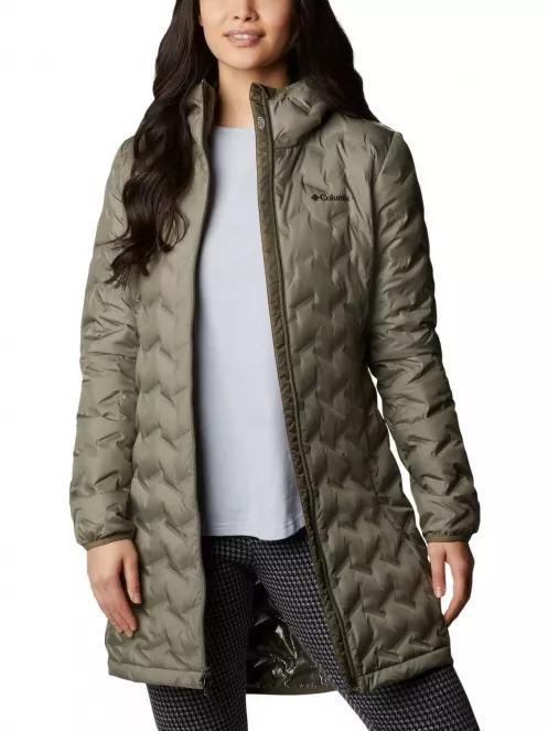 jacheta de puf pt. femei Columbia Delta Ridge Long Down Jacket verde 6