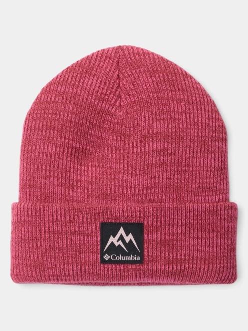 caciula tricotata Columbia Whirlibird Cuffed Beanie magenta 2