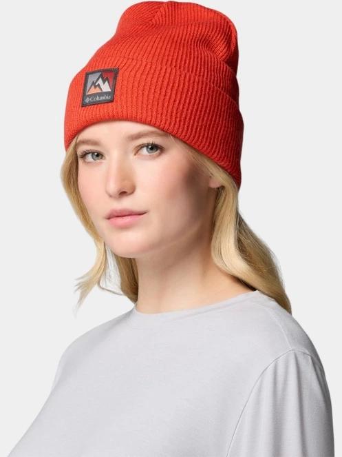caciula tricotata Columbia Whirlibird Cuffed Beanie rosu 3