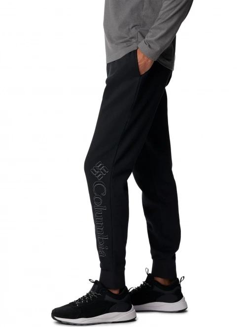 pantaloni de trening pt. barbati Columbia M Csc Logo Fleece Jogger II negru 3