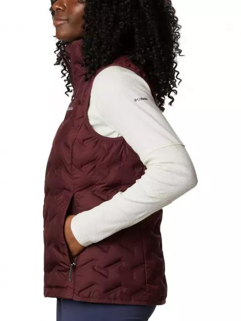vesta pt. femei Columbia Delta Ridge Down Vest rosu 4