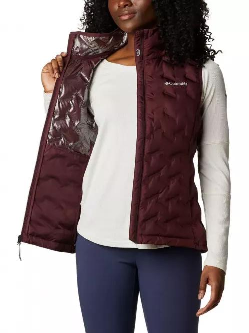 vesta pt. femei Columbia Delta Ridge Down Vest rosu 5
