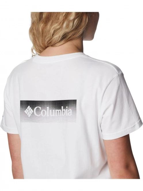 crop top pt. femei Columbia North Cascades Cropped Tee alb 6
