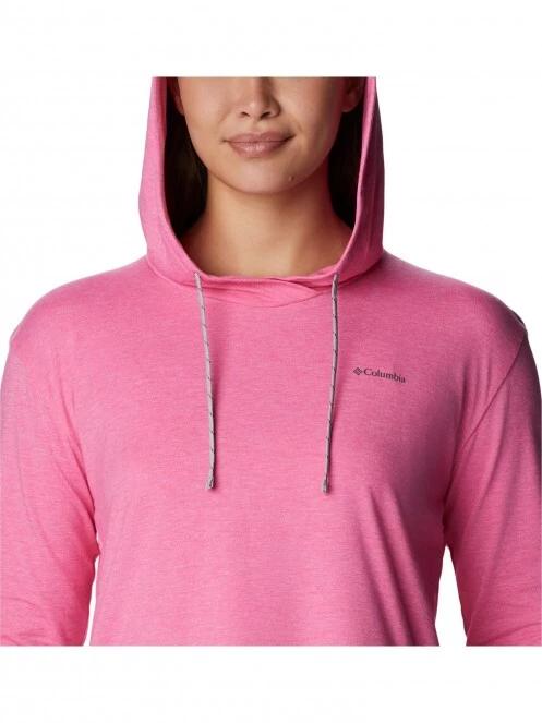 pulover cu gluga pt. femei Columbia Sun Trek Hooded Pullover magenta 5