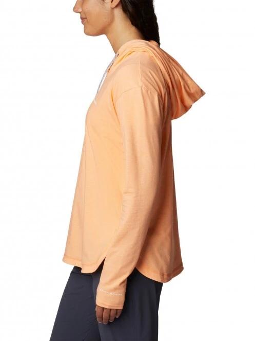 pulover cu gluga pt. femei Columbia Sun Trek Hooded Pullover roz 3
