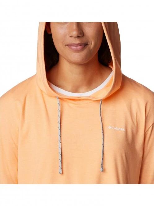 pulover cu gluga pt. femei Columbia Sun Trek Hooded Pullover roz 5