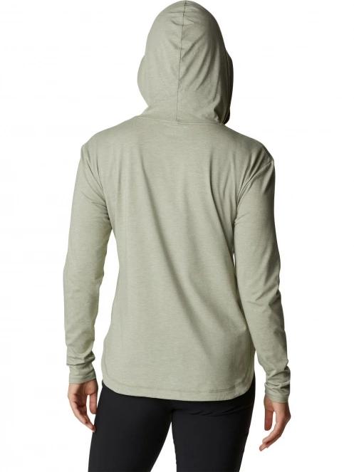 pulover cu gluga pt. femei Columbia Sun Trek Hooded Pullover verde 4