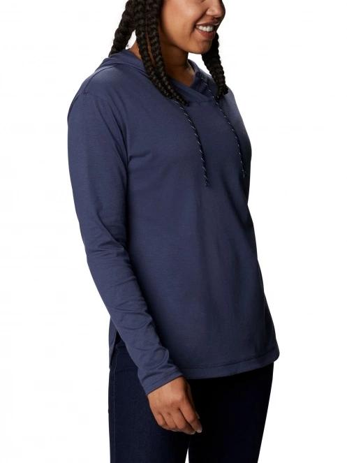 pulover cu gluga pt. femei Columbia Sun Trek Hooded Pullover albastru 6