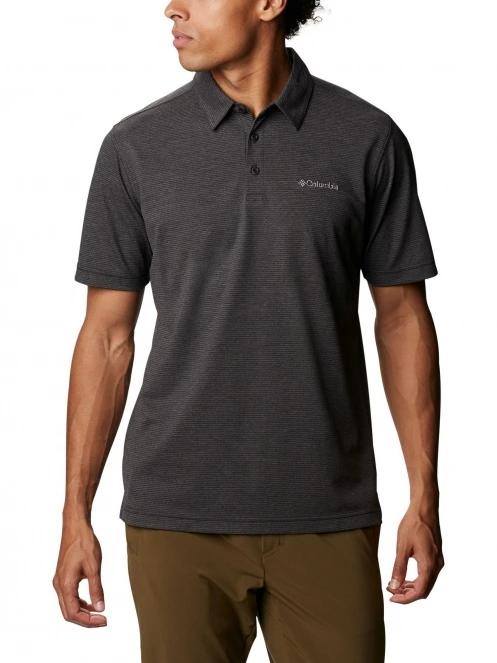 tricou cu guler pt. barbati Columbia Havercamp Pique Polo negru 2