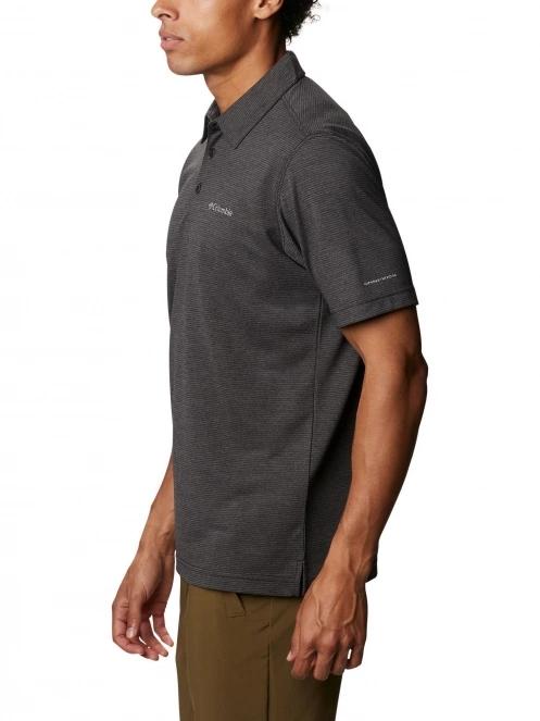 tricou cu guler pt. barbati Columbia Havercamp Pique Polo negru 3