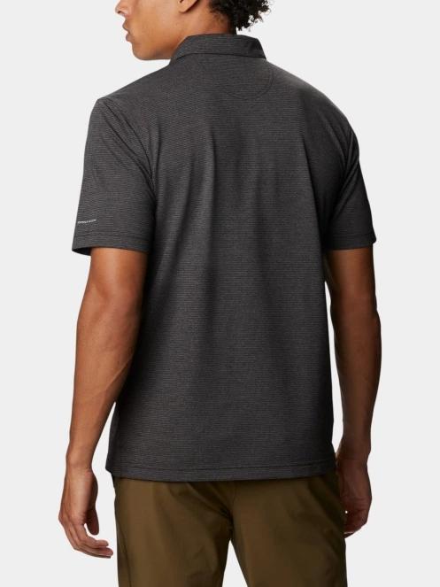 tricou de sport, cu guler pt. barbati Columbia Havercamp Pique Polo negru 4