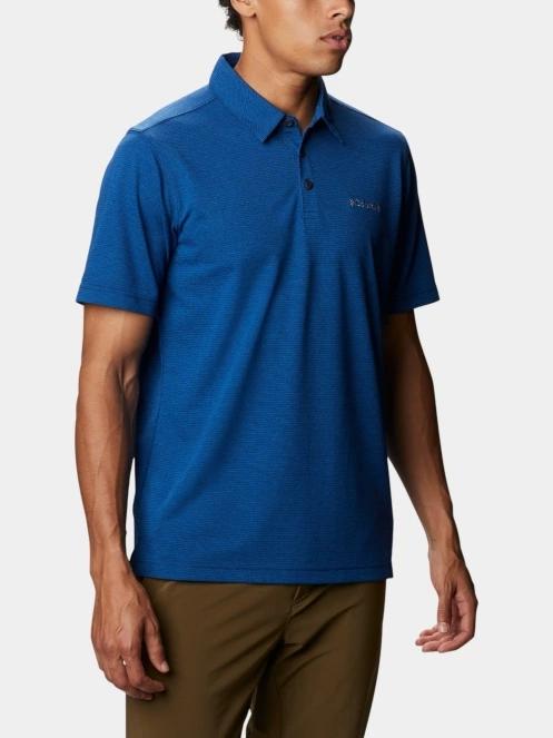 tricou de sport, cu guler pt. barbati Columbia Havercamp Pique Polo albastru inchis 5