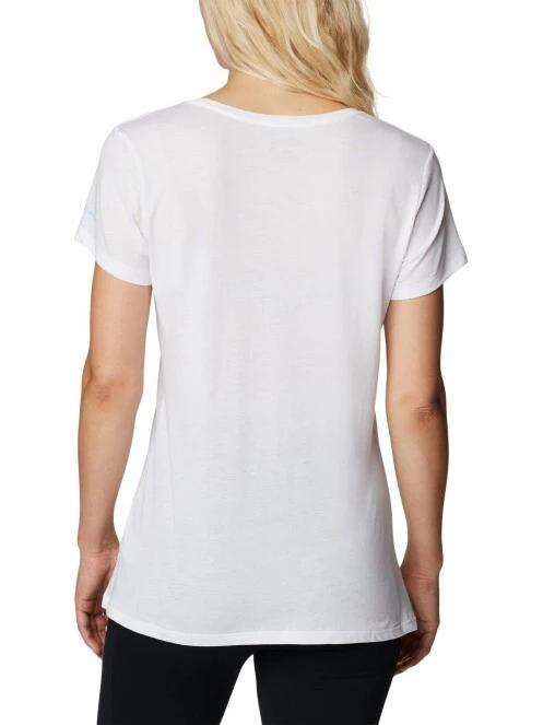 tricou cu maneci scurte pt. femei Columbia Daisy Days SS Graphic Tee alb 4