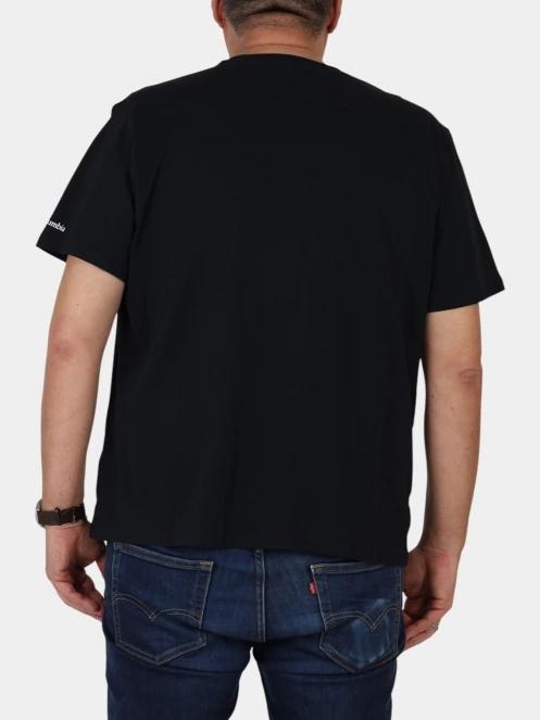 tricou cu maneci scurte pt. barbati Columbia Path Lake Graphic Tee II negru 3
