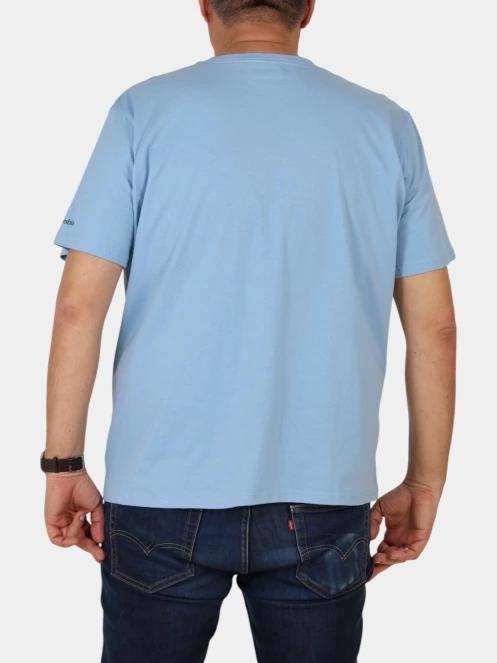 tricou cu maneci scurte pt. barbati Columbia Path Lake Graphic Tee II albastru 3