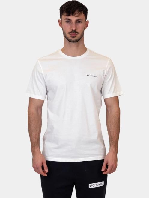 tricou cu maneci scurte pt. barbati Columbia Rapid Ridge Back Graphic Tee II alb 2