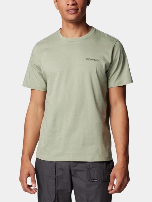 tricou cu maneci scurte pt. barbati Columbia Rapid Ridge Back Graphic Tee II verde 2