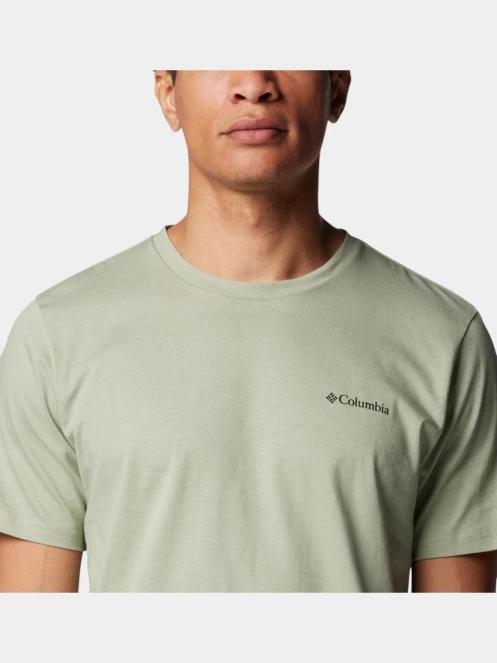 tricou cu maneci scurte pt. barbati Columbia Rapid Ridge Back Graphic Tee II verde 5