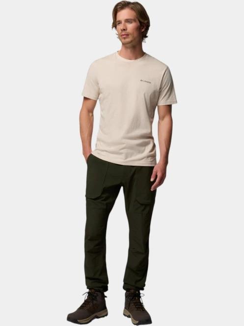 tricou cu maneci scurte pt. barbati Columbia Rapid Ridge Back Graphic Tee II nisip 5