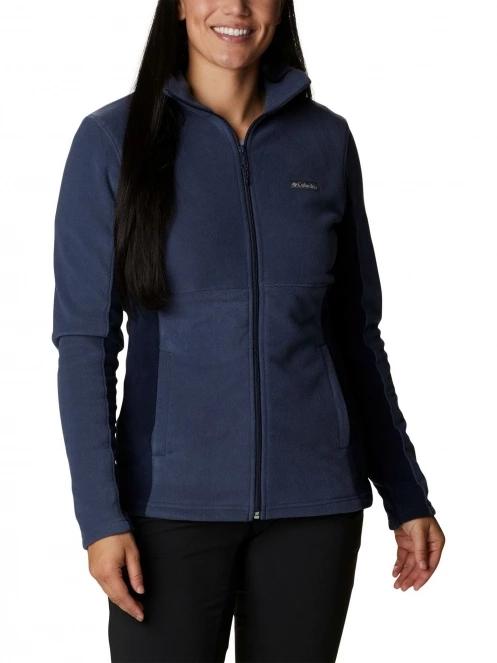 pulover polar pt. femei Columbia Basin Trail III Full Zip albastru 2