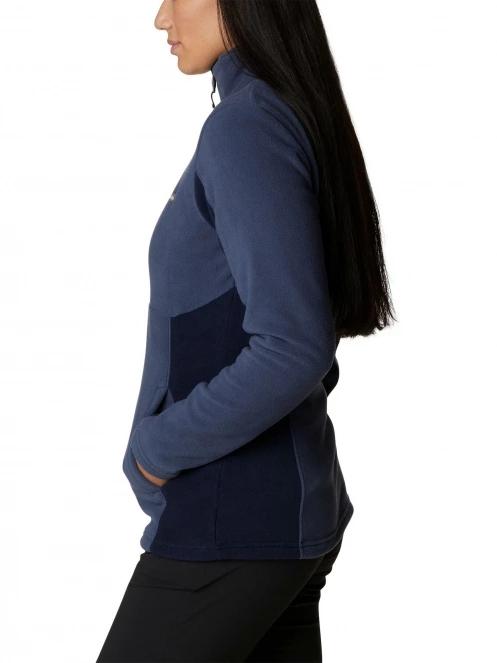 pulover polar pt. femei Columbia Basin Trail III Full Zip albastru 3