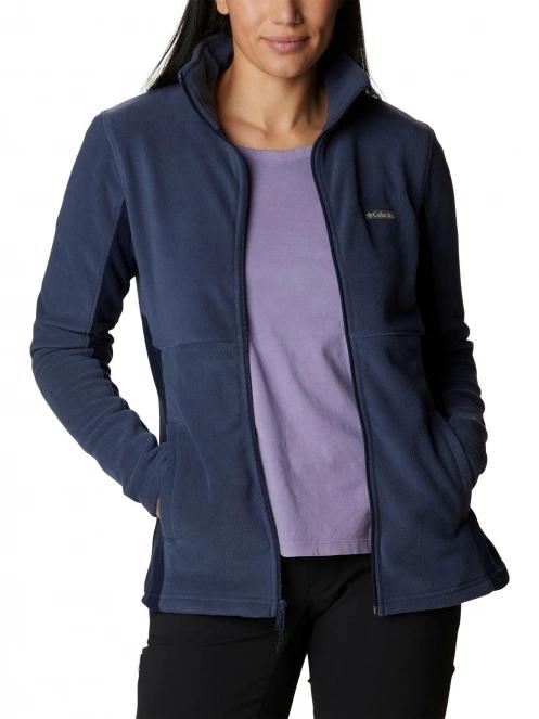 pulover polar pt. femei Columbia Basin Trail III Full Zip albastru 5