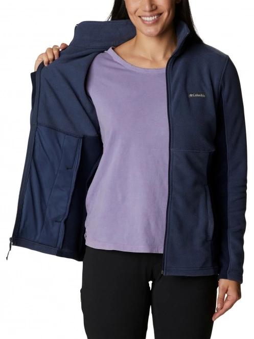 pulover polar pt. femei Columbia Basin Trail III Full Zip albastru 6
