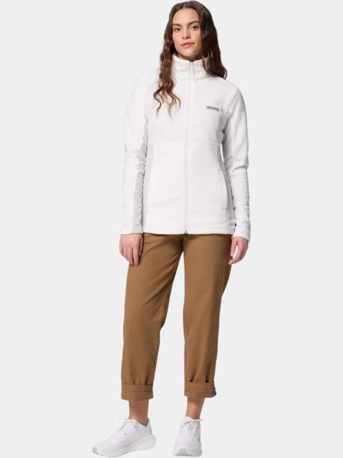 pulover polar pt. femei Columbia Basin Trail III Full Zip alb 5