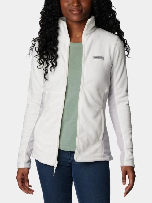 pulover polar pt. femei Columbia Basin Trail III Full Zip alb 8