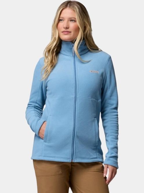 pulover polar pt. femei Columbia Basin Trail III Full Zip albastru 2