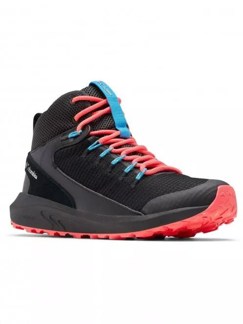 bocanci de drumetie impermeabili pt. femei Columbia TraiLStorm Mid Waterproof negru 2