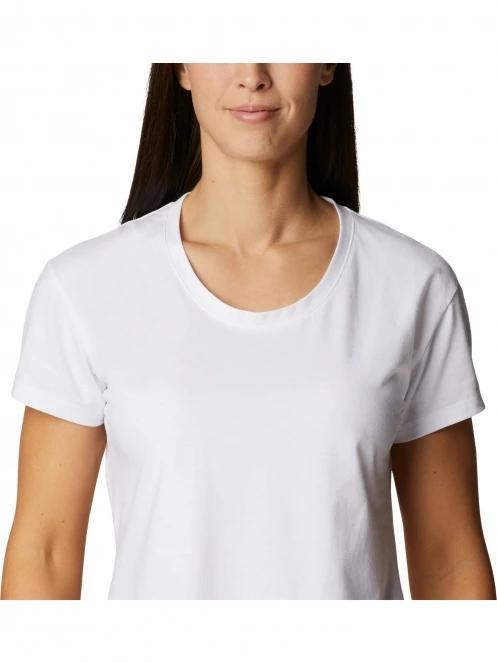 tricou pentru sport, cu maneci scurte pt. femei Columbia Sun Trek Short Sleeve Tee alb 6