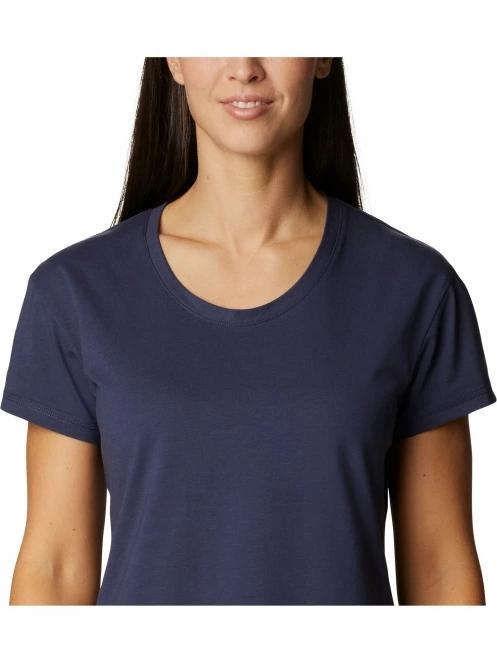 tricou pentru sport, cu maneci scurte pt. femei Columbia Sun Trek Short Sleeve Tee albastru 6