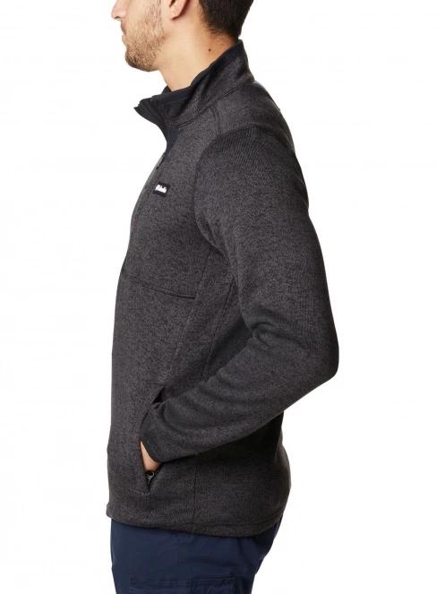 pulover polar pt. barbati Columbia Sweater Weather Full Zip negru 3