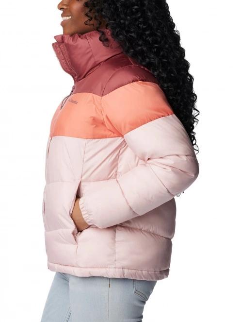 jacheta de strada pt. femei Columbia Puffect Color Blocked Jacket roz 3