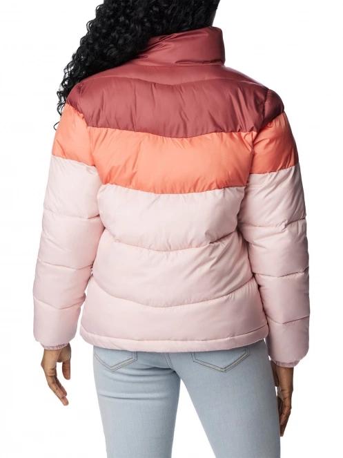 jacheta de strada pt. femei Columbia Puffect Color Blocked Jacket roz 4