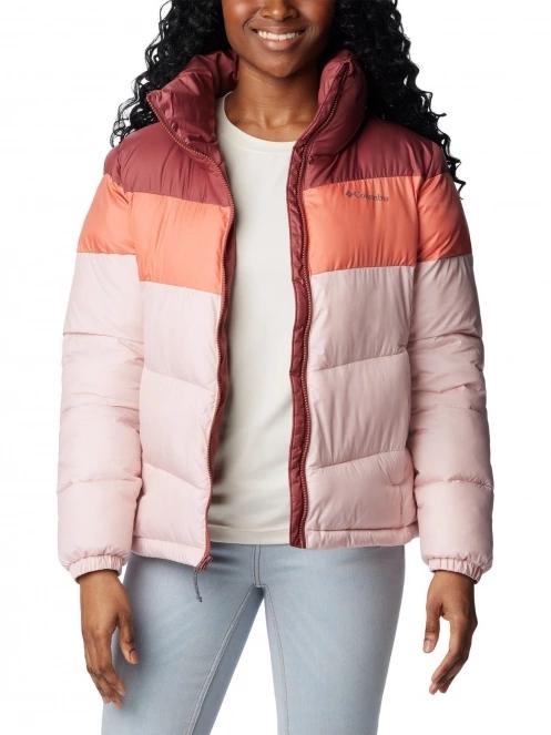 jacheta de strada pt. femei Columbia Puffect Color Blocked Jacket roz 5