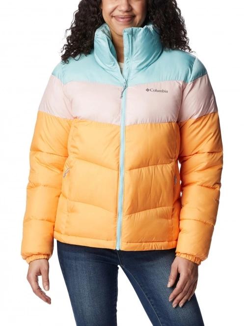 jacheta de strada pt. femei Columbia Puffect Color Blocked Jacket galben 2