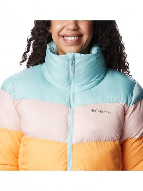 jacheta de strada pt. femei Columbia Puffect Color Blocked Jacket galben 7